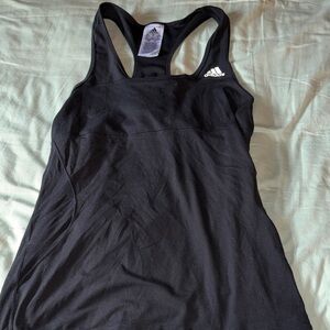 Adidas Black Racerback Tank